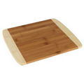 Totally Bamboo 2-Tone Cutting Board (13 1/2" x 11 1/2") with Laser Engraving.